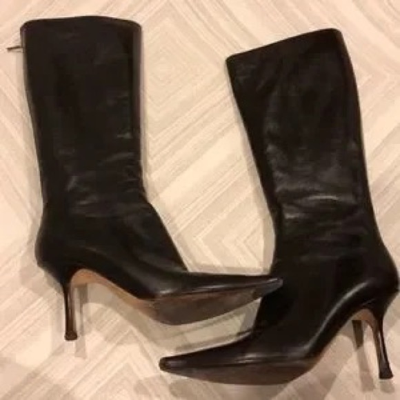 Jimmy Choo Brown Boots - Picture 1 of 5